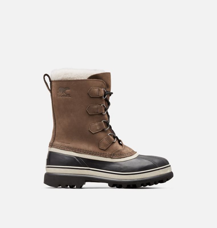 Sorel Caribou™ - Mens Snow Boots Brown/Black - 196480YGH